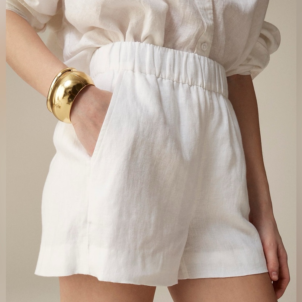 J Crew Linen Shorts